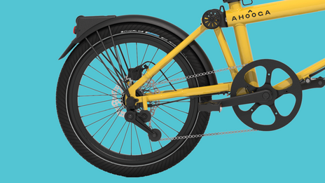 <span style="color: #73C1C3 ;">Built-in mudguards</span>