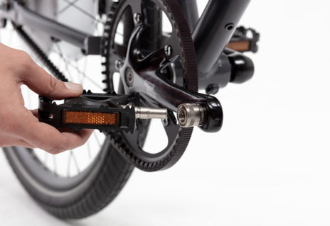 Anti-theft clip off pedals